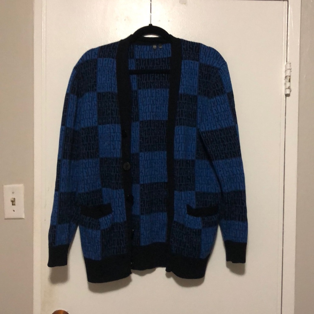 Opening Ceremony Check Pattern Cardigan